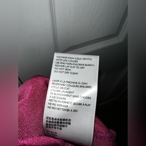 UO Urban Renewal Women’s Small Magenta Pink Velvet Strappy Mini Cocktail Dress S - Picture 10 of 13